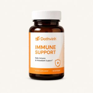 Dothvinh Immune Support dietary supplement bottle, 60 capsules